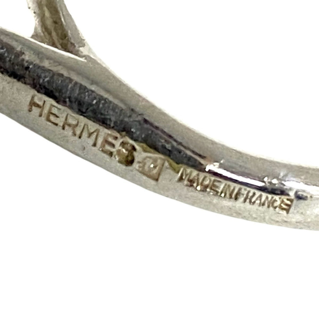 HERMES Ring Silver925 Silver Cheval Horseshoe Ring