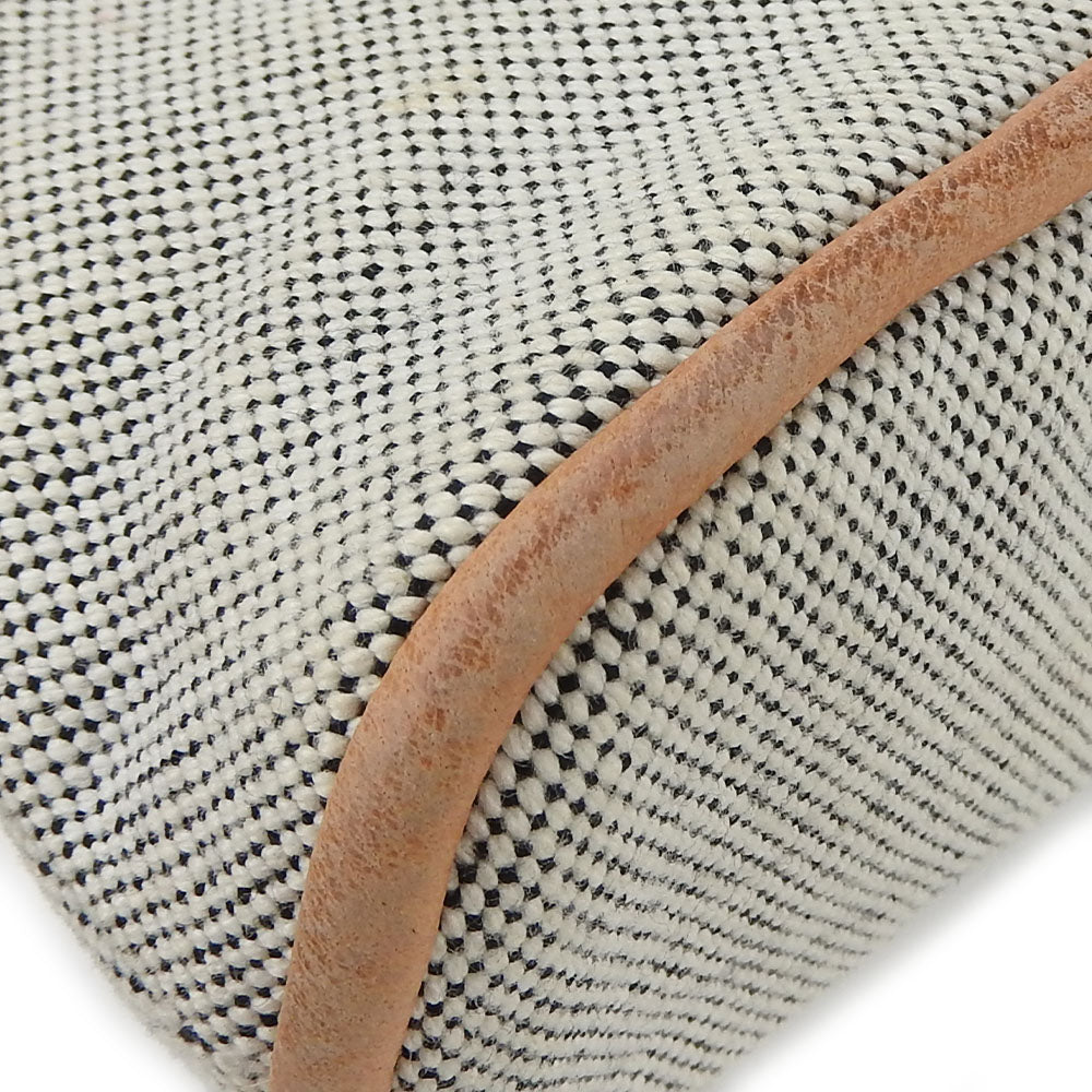 HERMES Pouch canvas gray Bored Pouch Mini