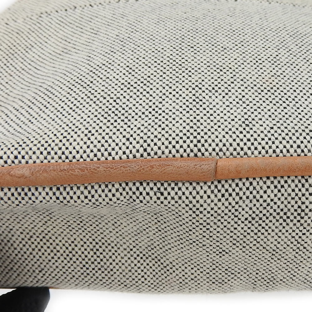 HERMES Pouch canvas gray Bored Pouch Mini