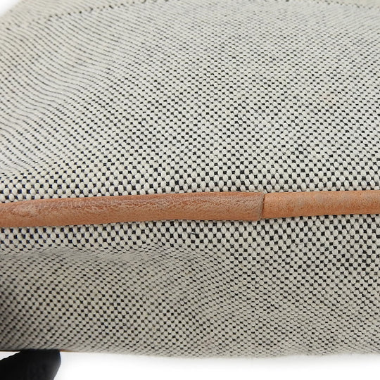 HERMES Pouch canvas gray Bored Pouch Mini