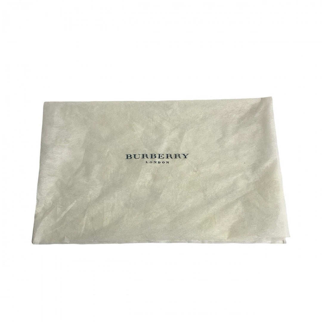 BURBERRY Handbag leather Brown