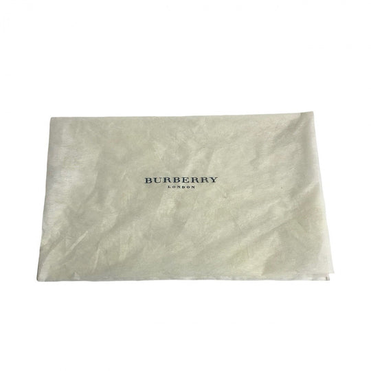 BURBERRY Handbag leather Brown