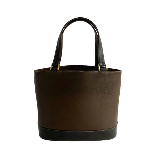 BURBERRY Handbag leather Brown