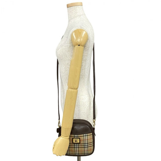 BURBERRY Shoulder Bag leather Brown