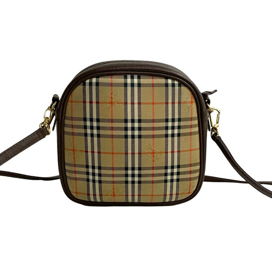 BURBERRY Shoulder Bag leather Brown