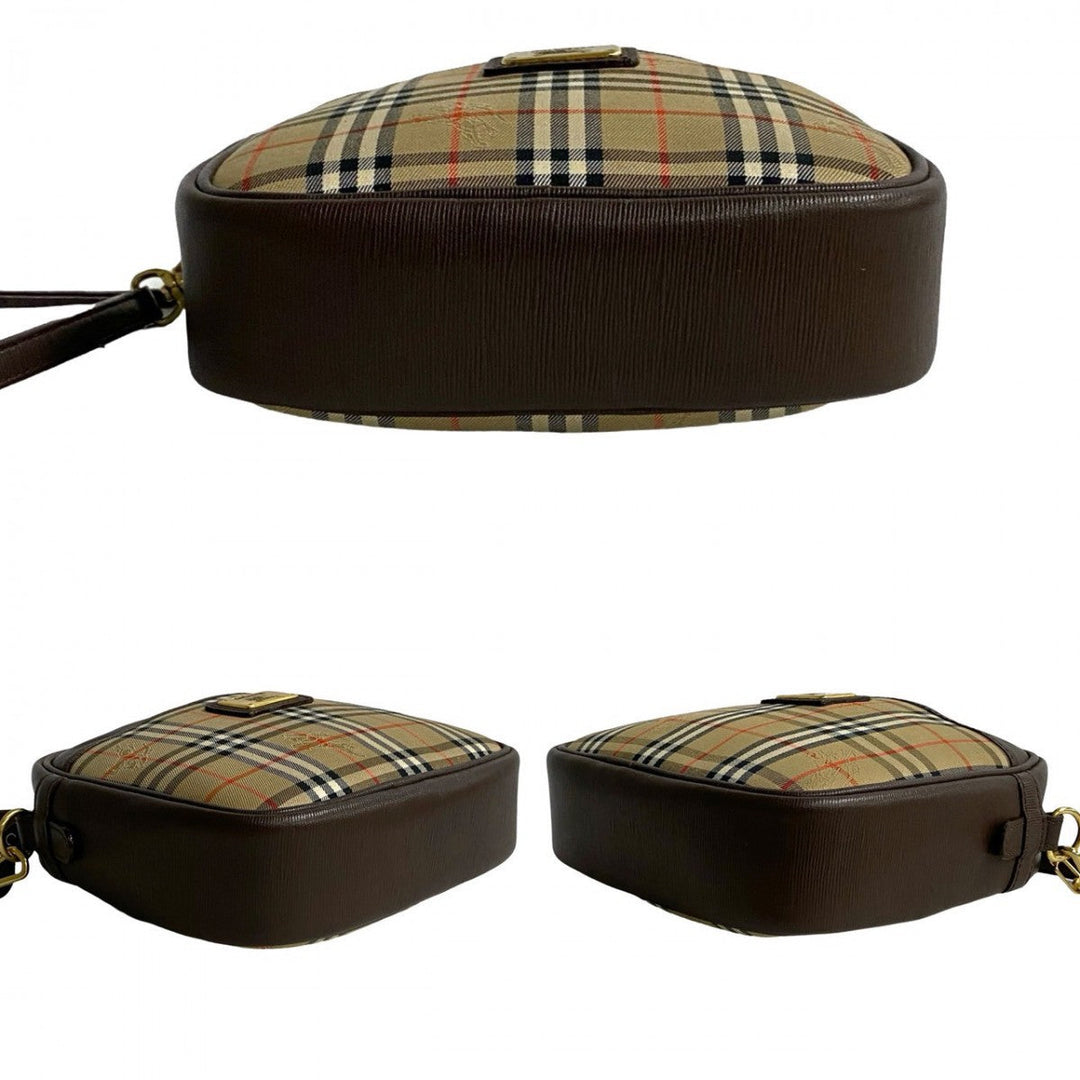 BURBERRY Shoulder Bag leather Brown