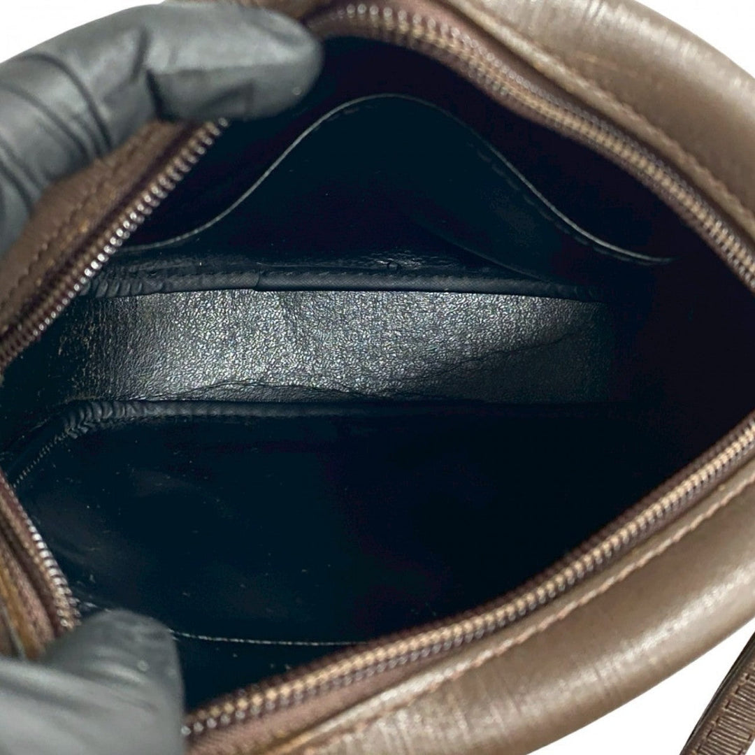 BURBERRY Shoulder Bag leather Brown