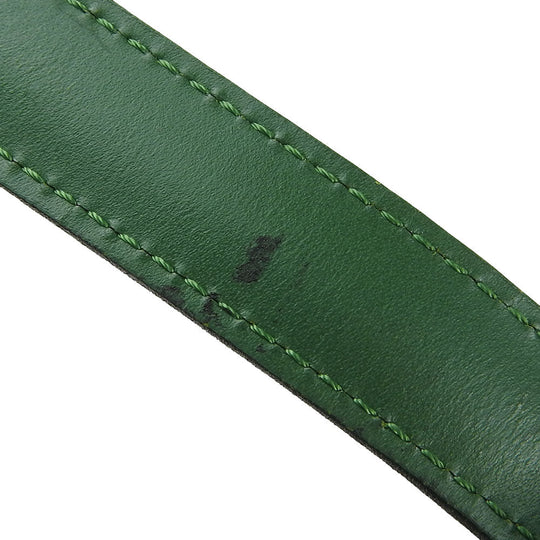 LOUIS VUITTON Tote Bag M52334 Epi Leather green Sun jack shopping Women Used Authentic