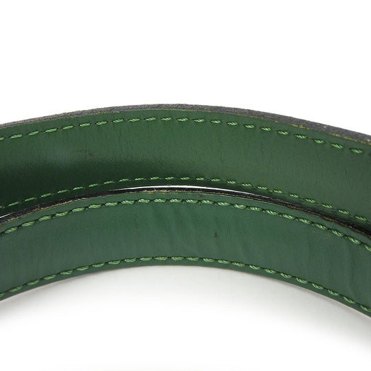 LOUIS VUITTON Tote Bag M52334 Epi Leather green Sun jack shopping Women Used Authentic