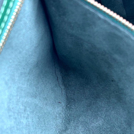 LOUIS VUITTON Tote Bag M52334 Epi Leather green Sun jack shopping Women Used Authentic