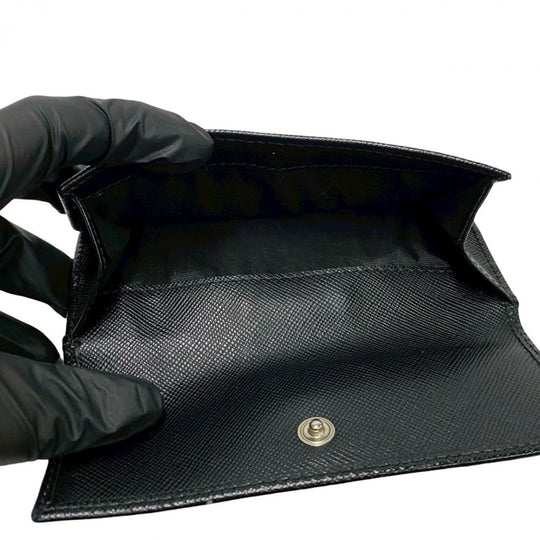 PRADA Bifold Wallet leather black