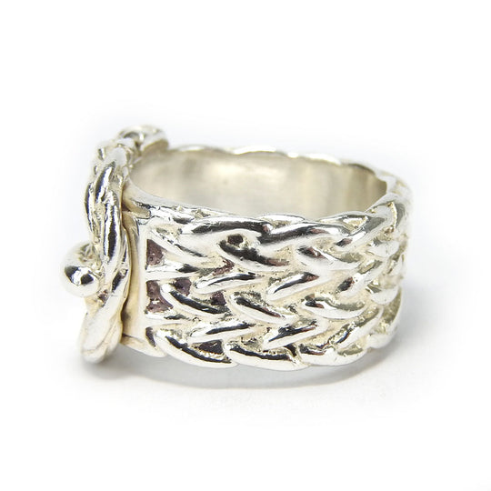 HERMES Ring Silver925 Silver Diane 50