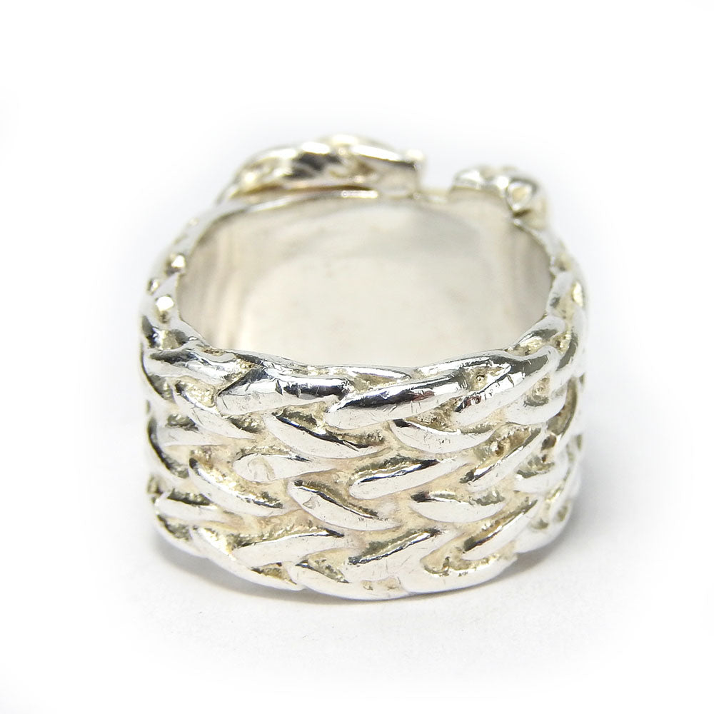 HERMES Ring Silver925 Silver Diane 50