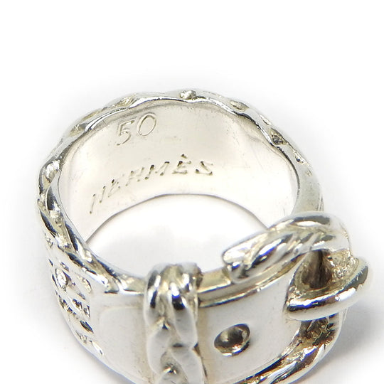 HERMES Ring Silver925 Silver Diane 50