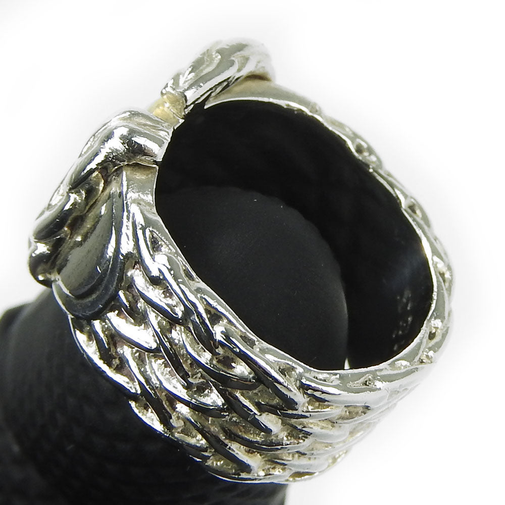 HERMES Ring Silver925 Silver Diane 50