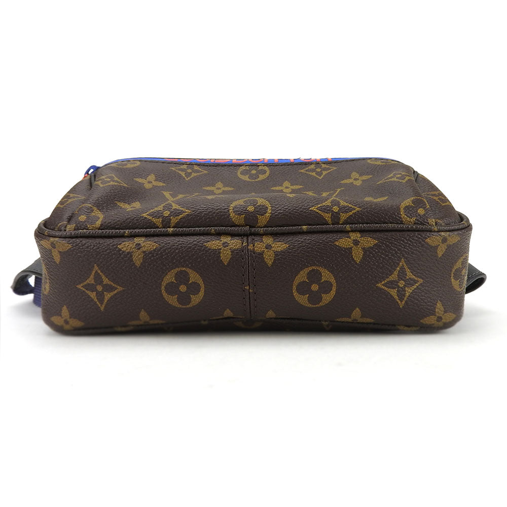 LOUIS VUITTON Waist bag M43828 Monogram Brown Pacific Bum Bag unisex(Unisex) Used Authentic