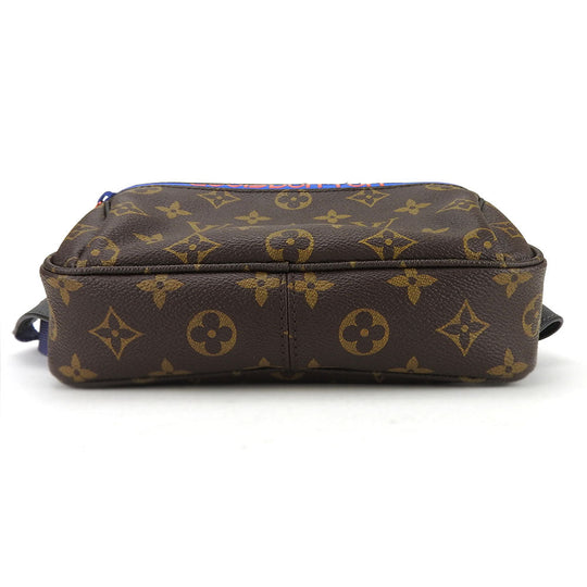 LOUIS VUITTON Waist bag M43828 Monogram Brown Pacific Bum Bag unisex(Unisex) Used Authentic