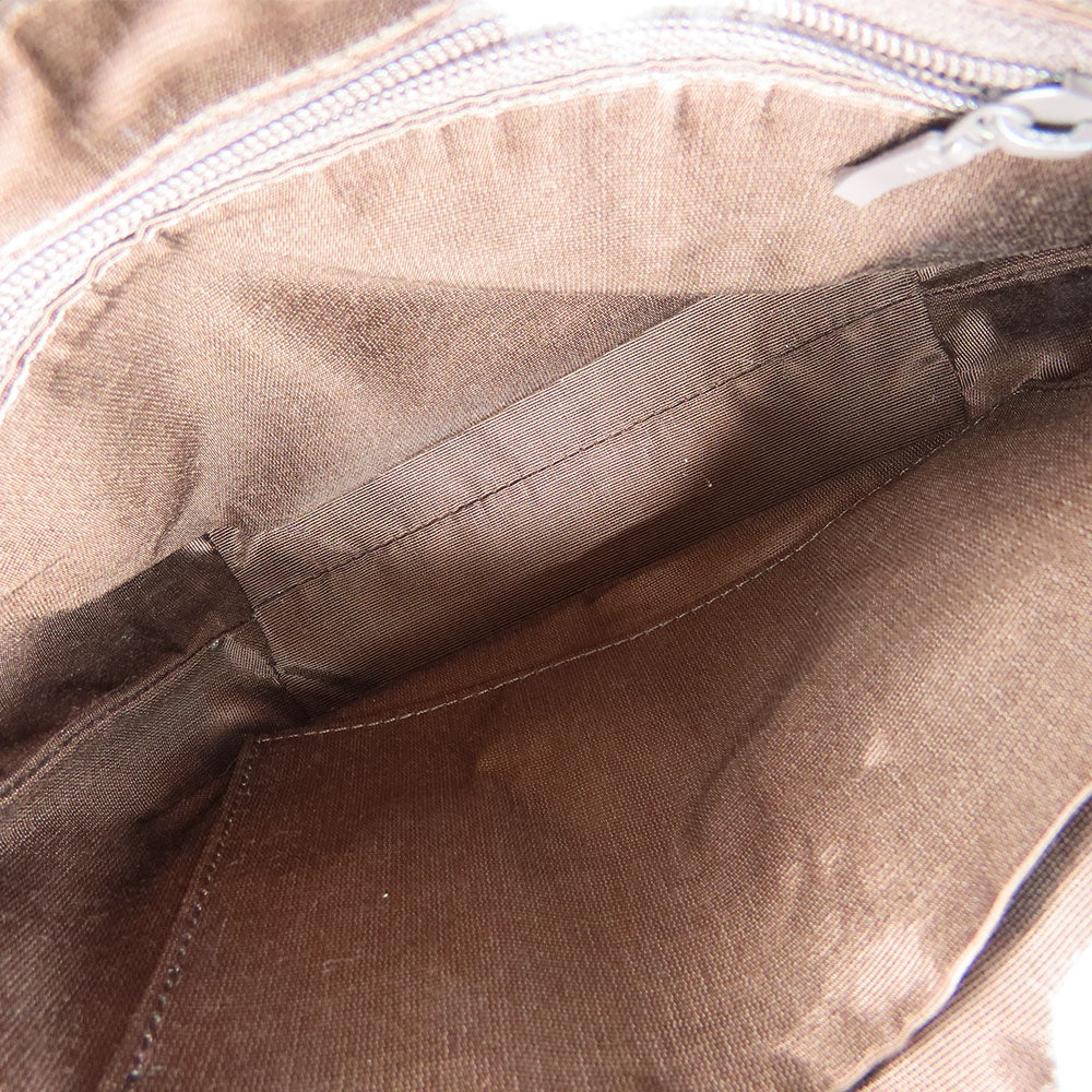 BURBERRY Handbag Canvas, Leather beige Nova Check Women Used Authentic