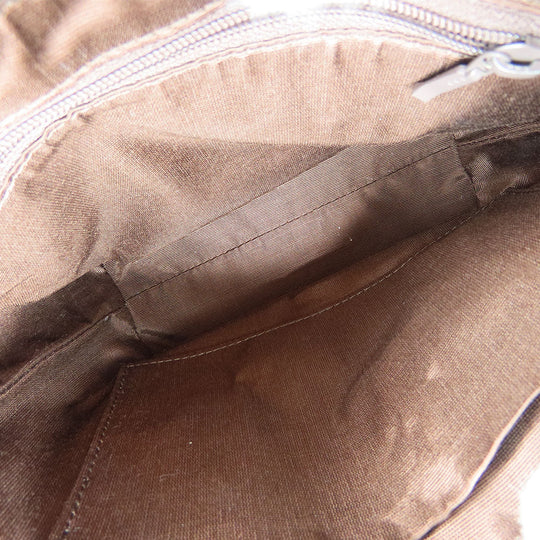 BURBERRY Handbag Canvas, Leather beige Nova Check Women Used Authentic