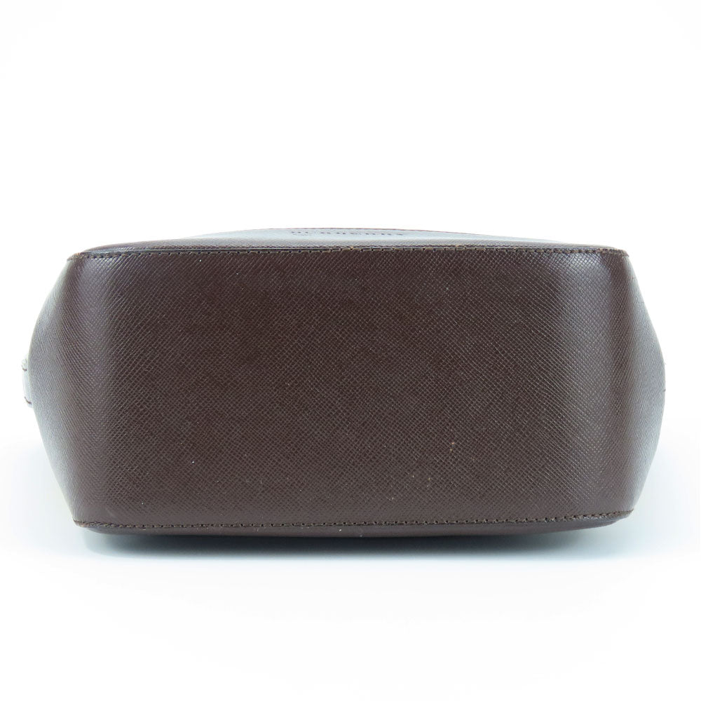 BURBERRY Handbag Canvas, Leather beige Nova Check Women Used Authentic