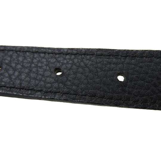 BURBERRY Shoulder Bag Canvas, Leather black Women Used Authentic