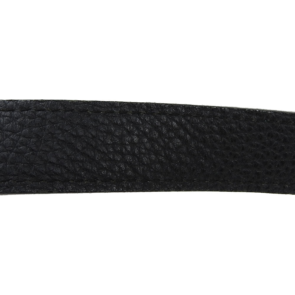 BURBERRY Shoulder Bag Canvas, Leather black Women Used Authentic