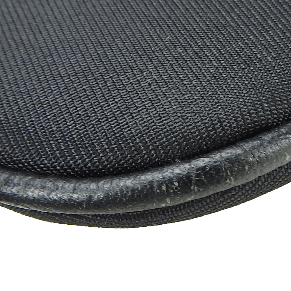 BURBERRY Shoulder Bag Canvas, Leather black Women Used Authentic