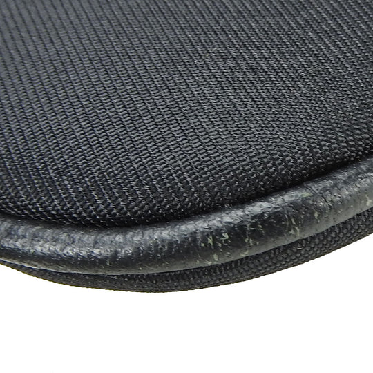 BURBERRY Shoulder Bag Canvas, Leather black Women Used Authentic