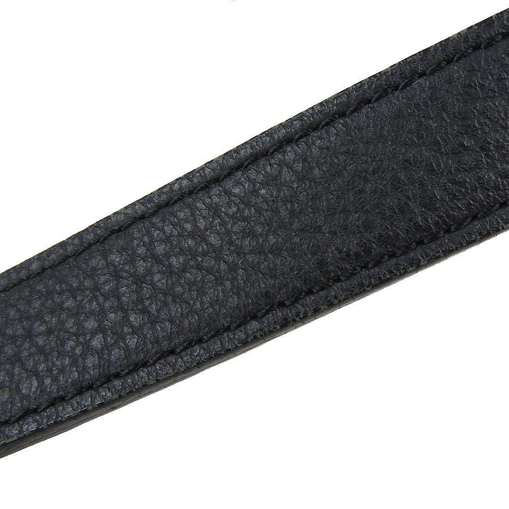 BURBERRY Shoulder Bag Canvas, Leather black Women Used Authentic