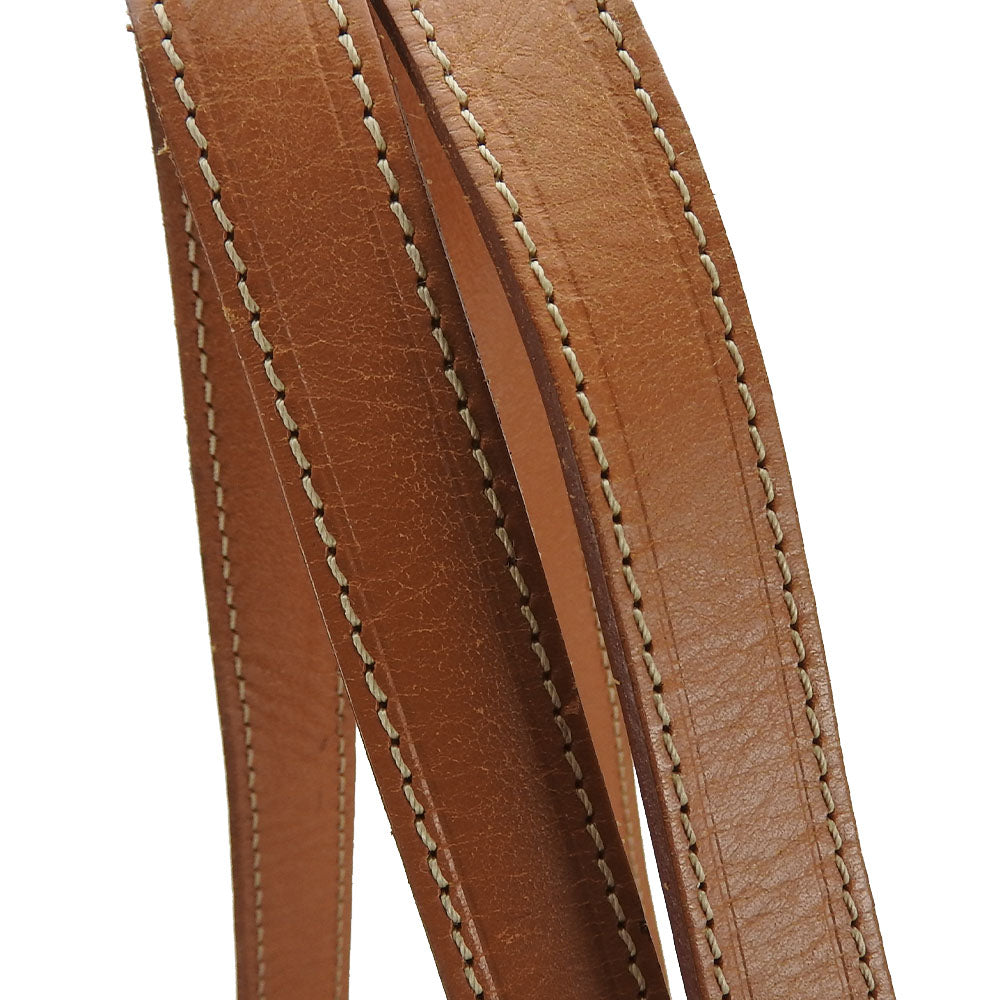 CELINE Tote Bag Leather, PVC Brown Macadam Women Used Authentic