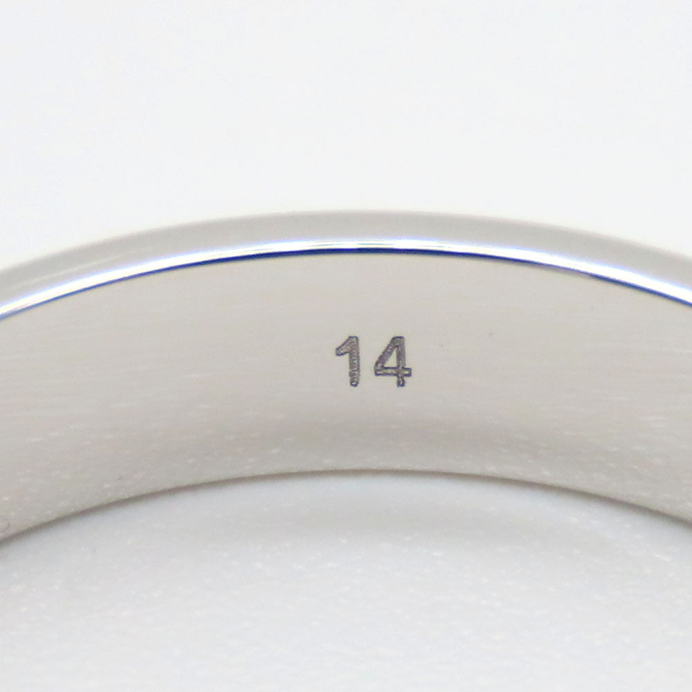 GUCCI Ring K18 white gold White gold Icon ring Women Used Authentic