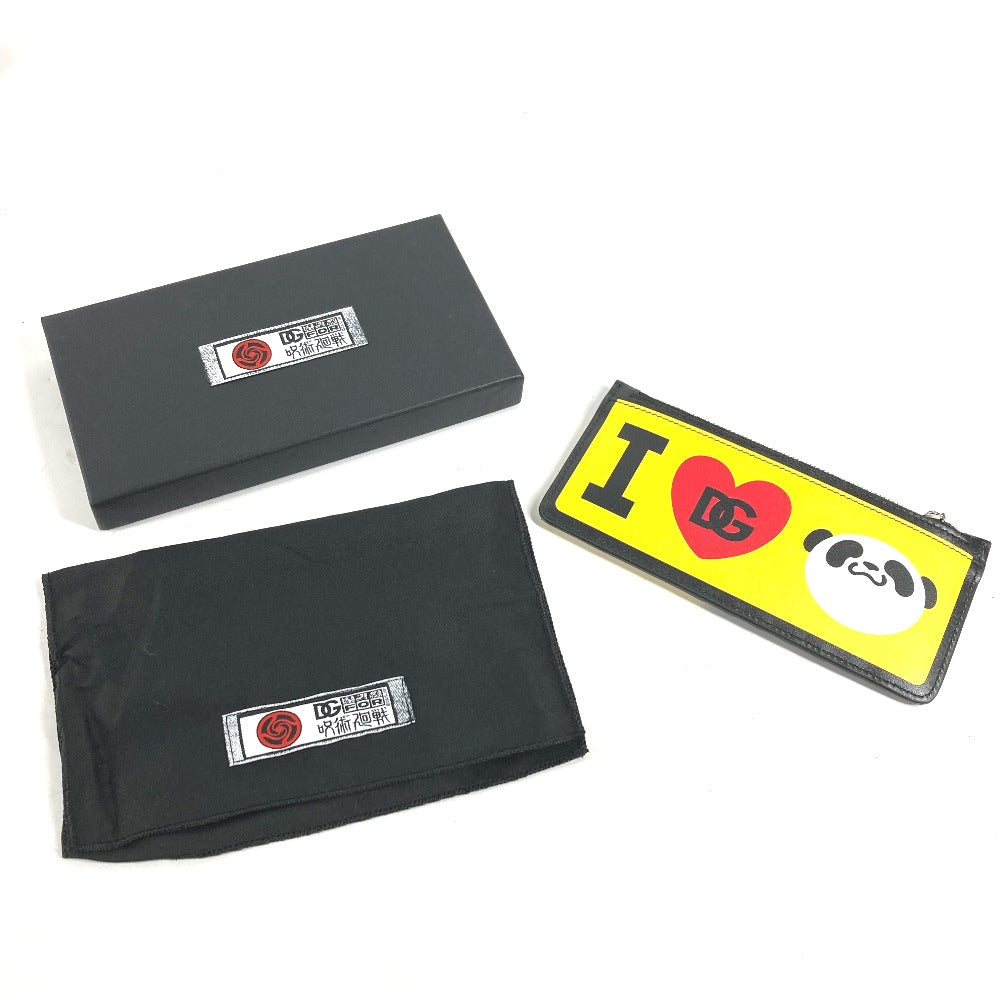 DOLCE&GABBANA Coin case leather multicolor Jujutsu Kaisen collaboration Panda Fragment Case