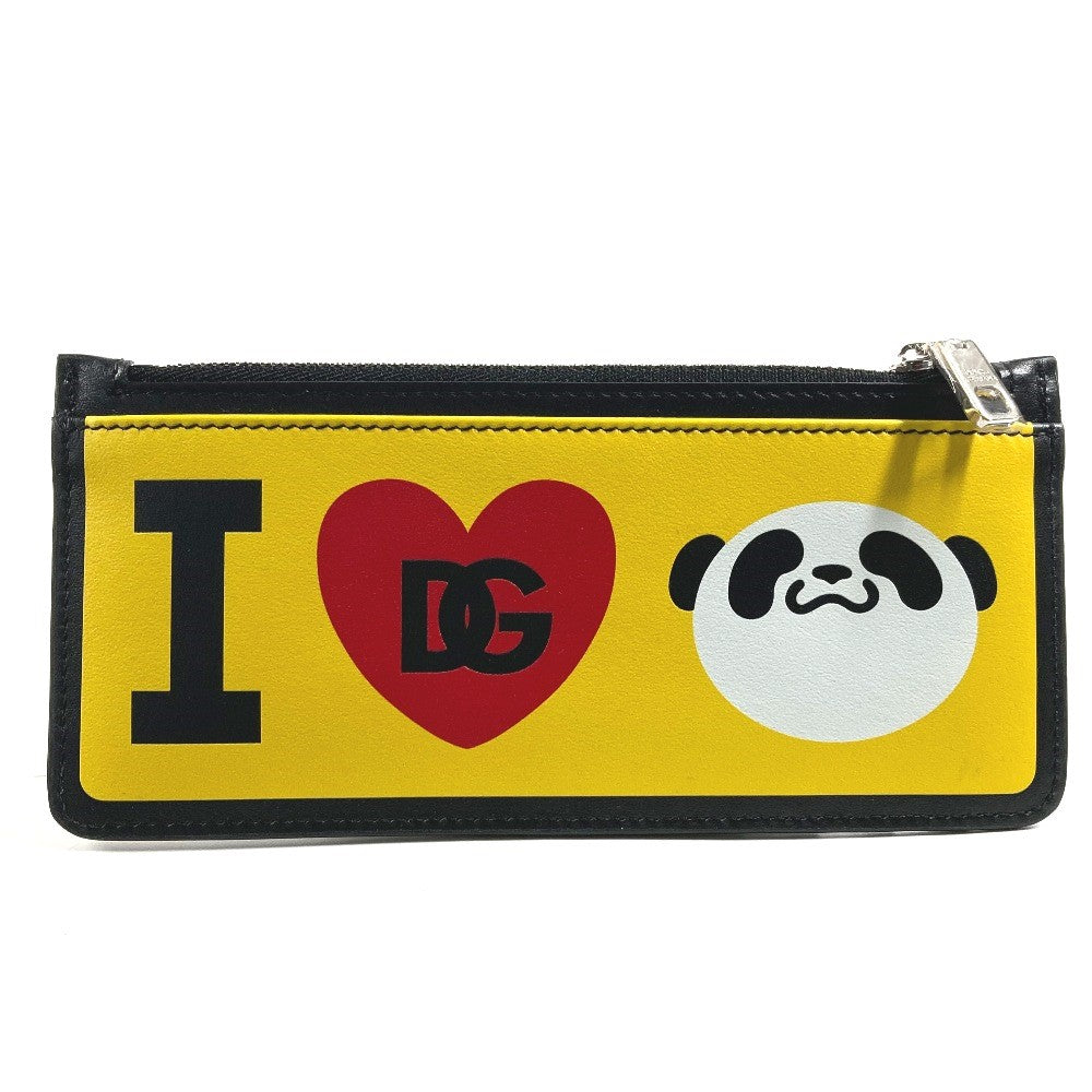 DOLCE&GABBANA Coin case leather multicolor Jujutsu Kaisen collaboration Panda Fragment Case