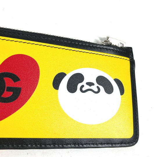 DOLCE&GABBANA Coin case leather multicolor Jujutsu Kaisen collaboration Panda Fragment Case