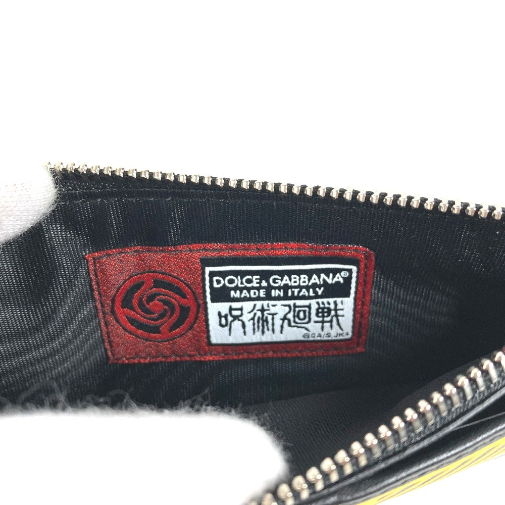 DOLCE&GABBANA Coin case leather multicolor Jujutsu Kaisen collaboration Panda Fragment Case