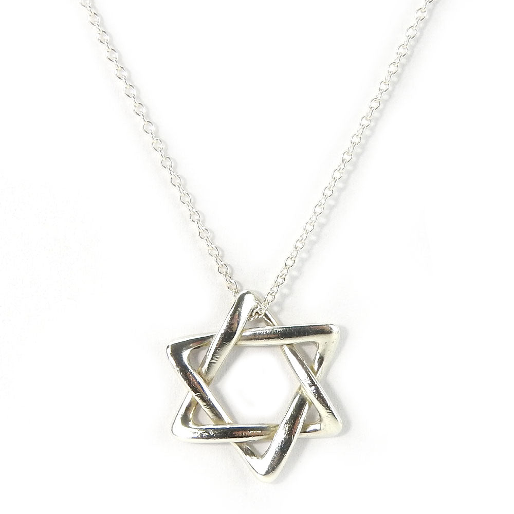 TIFFANY&Co. Necklace Silver925 Silver Star of david