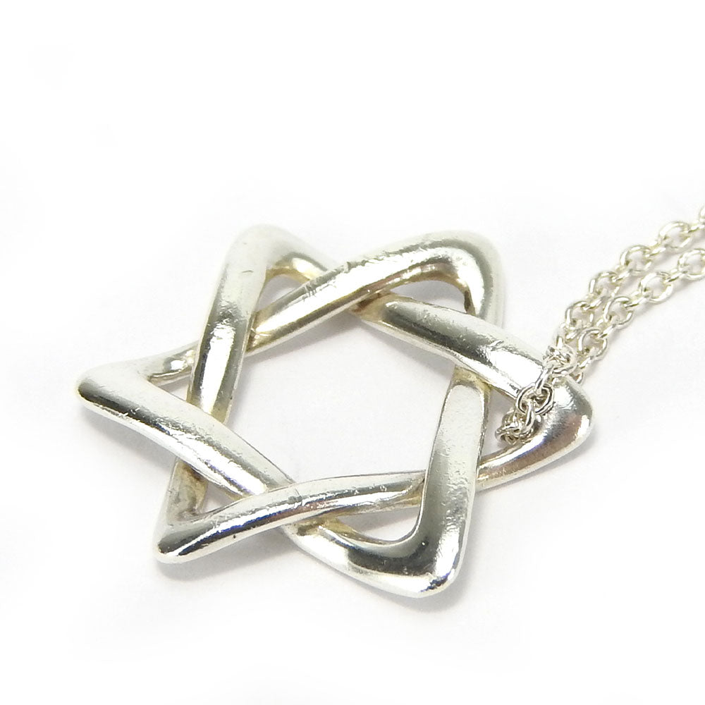 TIFFANY&Co. Necklace Silver925 Silver Star of david