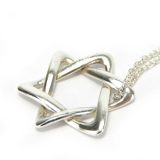 TIFFANY&Co. Necklace Silver925 Silver Star of david