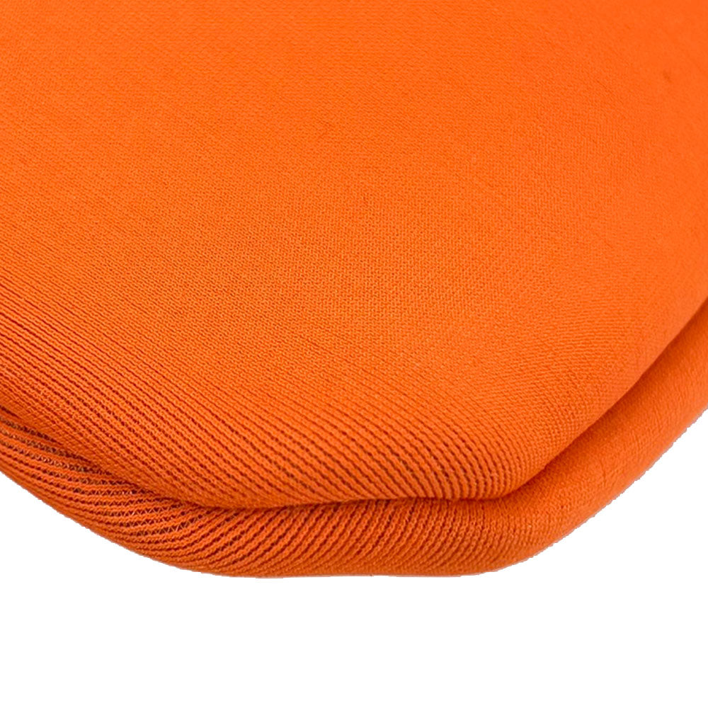 HERMES Pouch Polyamide elastane Orange Neoban Wave MM unisex(Unisex) Used Authentic