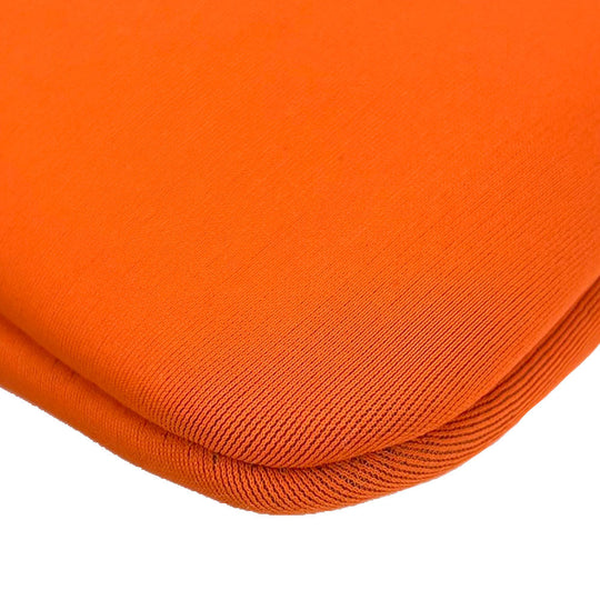 HERMES Pouch Polyamide elastane Orange Neoban Wave MM unisex(Unisex) Used Authentic