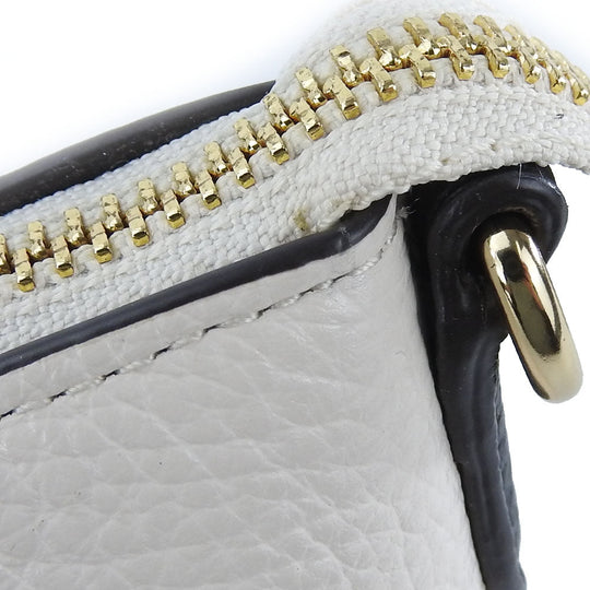 COACH Handbag F73715 leather white Women Used Authentic