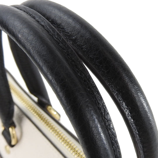 COACH Handbag F73715 leather white Women Used Authentic