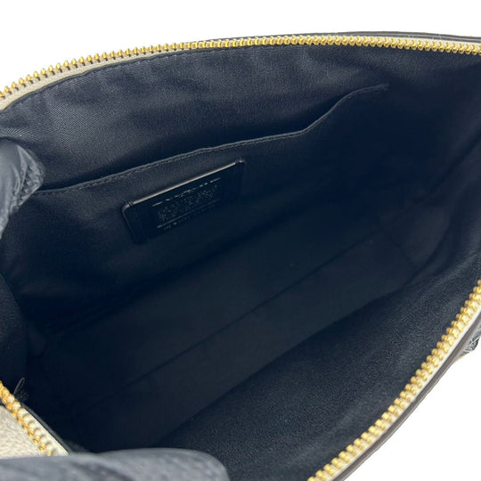 COACH Handbag F73715 leather white Women Used Authentic