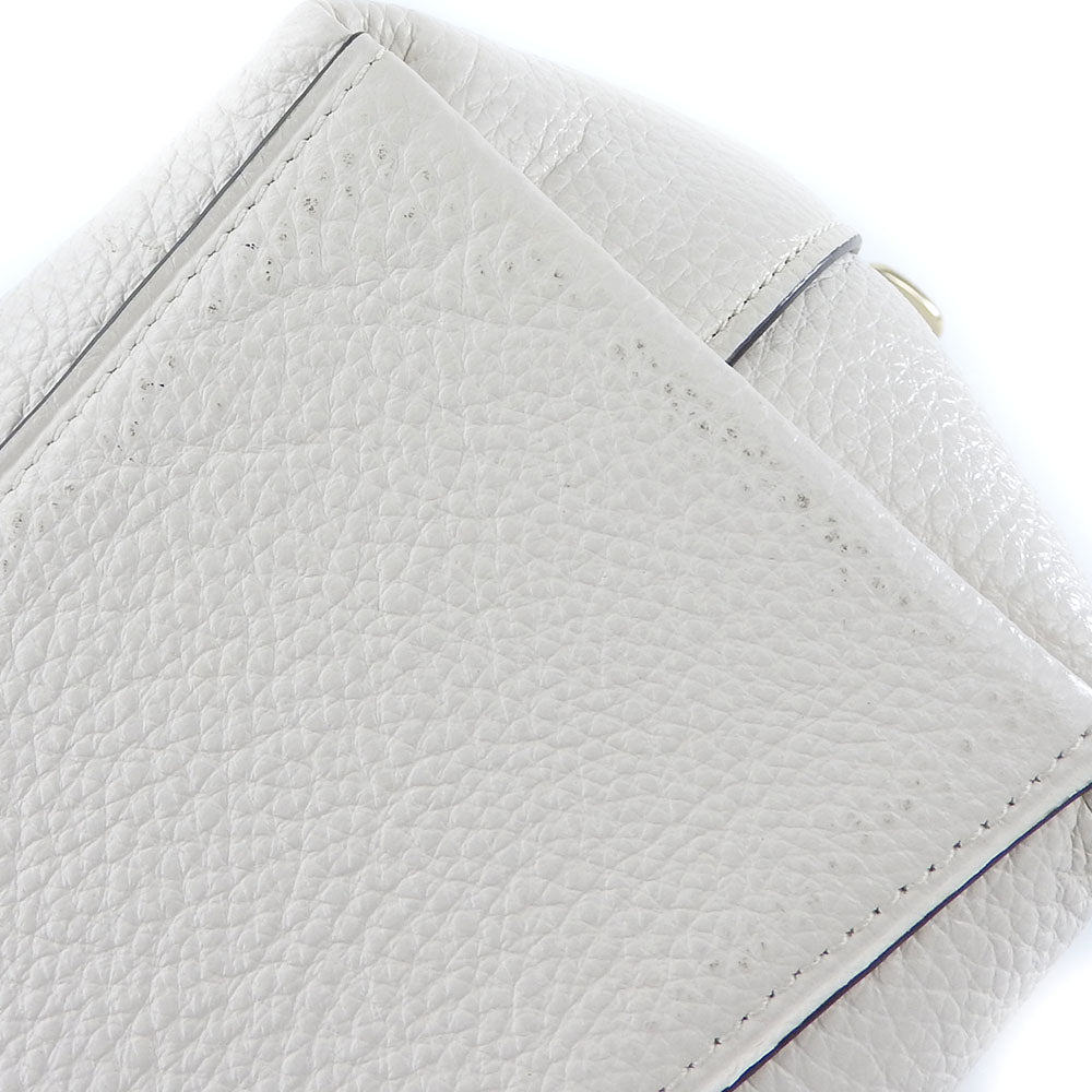 COACH Handbag F73715 leather white Women Used Authentic