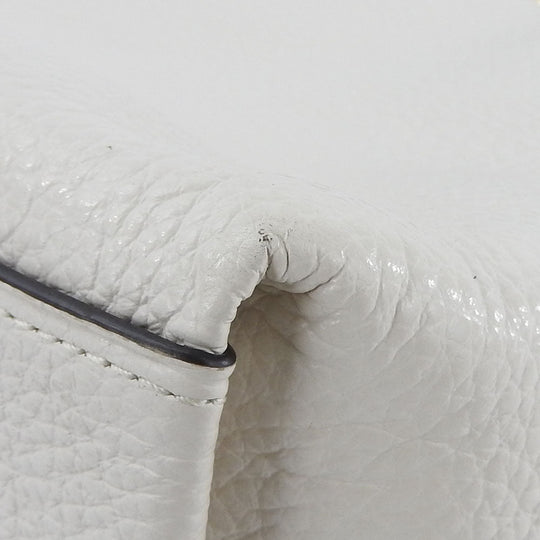 COACH Handbag F73715 leather white Women Used Authentic