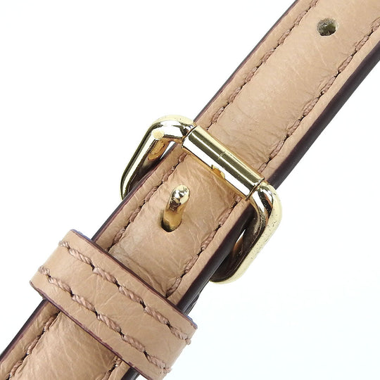 COACH Handbag F36675 leather beige Women Used Authentic