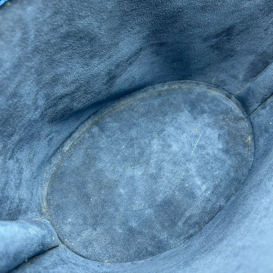 LOUIS VUITTON Tote Bag M52265 Epi Leather blue Sun jack shopping Women Used Authentic