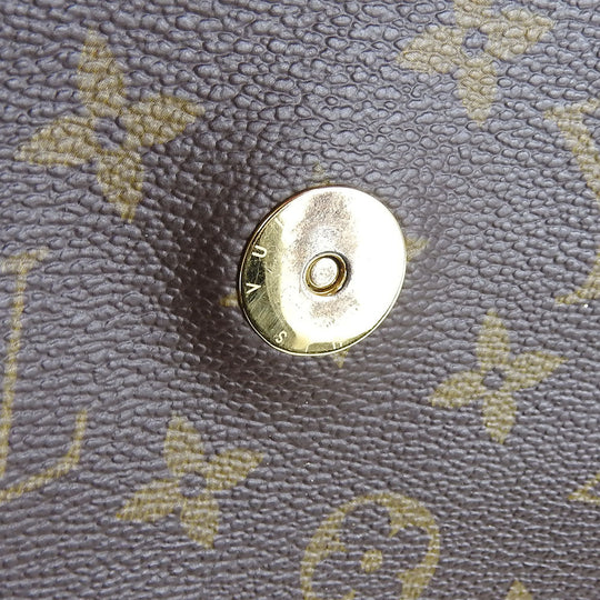 LOUIS VUITTON Tote Bag M51162 Monogram Brown Multiplex Women Used Authentic