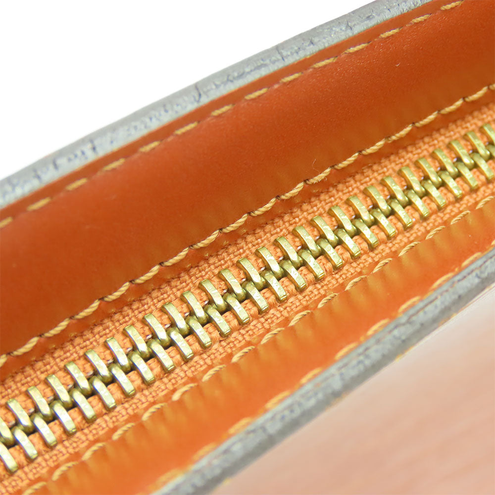 LOUIS VUITTON Tote Bag M52333 Epi Leather Brown Sun jack shopping Women Used Authentic