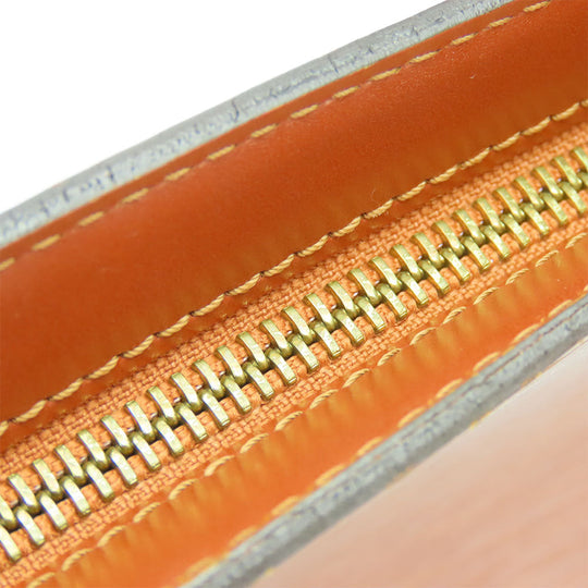 LOUIS VUITTON Tote Bag M52333 Epi Leather Brown Sun jack shopping Women Used Authentic